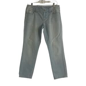 The‎ Limited Denim Woman’s Cropped Slim Boyfriend Jean Light Wash Denim- Size 6